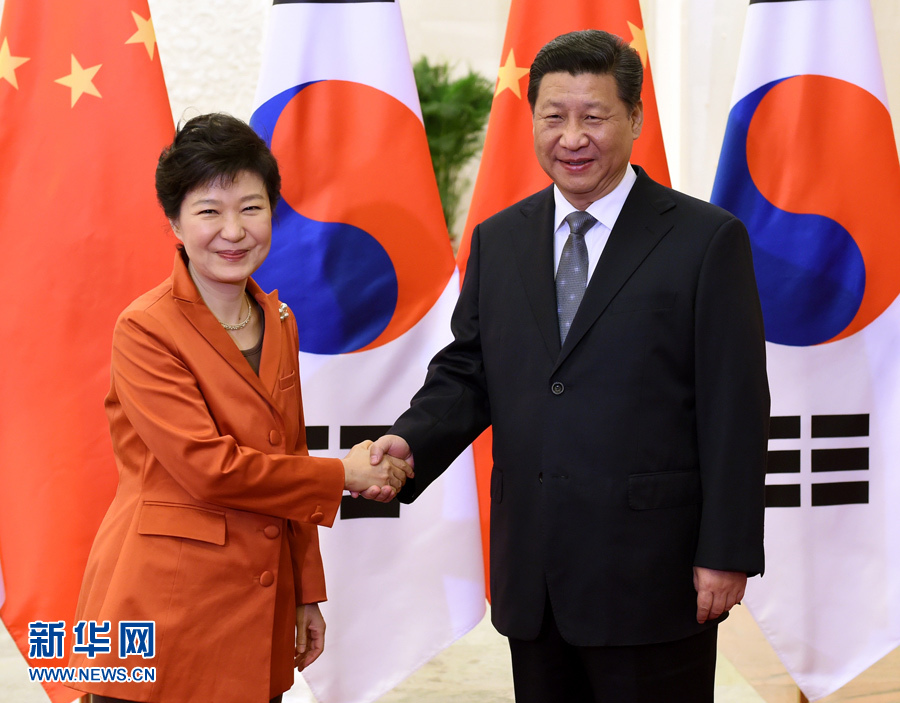 习近平主席会见安倍晋三﹑朴槿惠等领导人(2)