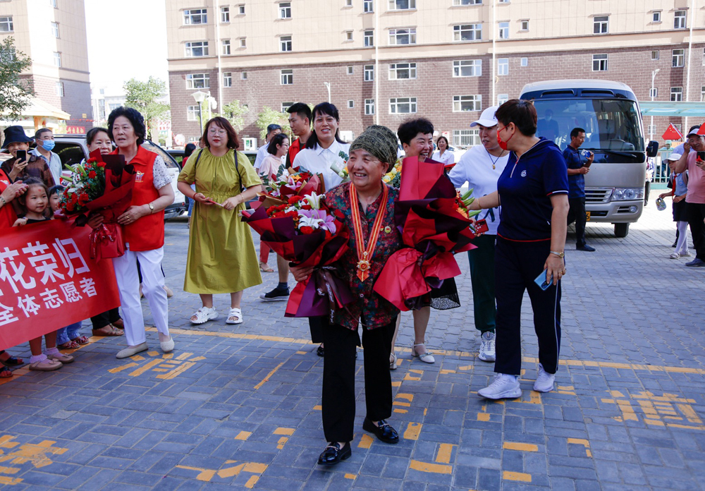 的荣誉,我深知这是党和国家对我们宁夏吴忠利通区志愿服务活动的肯定