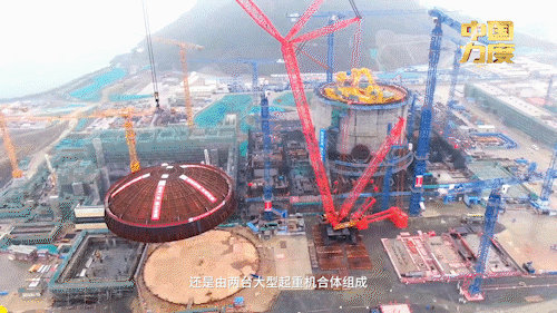 坐标中国丨3000吨吊装“巨无霸”力拔穹顶
