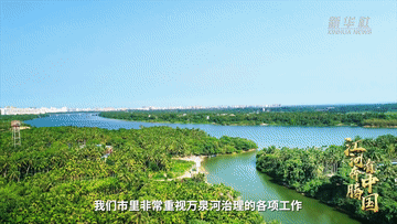 江河奔腾看中国·万泉河行｜海南琼海：万泉河畔今更绿