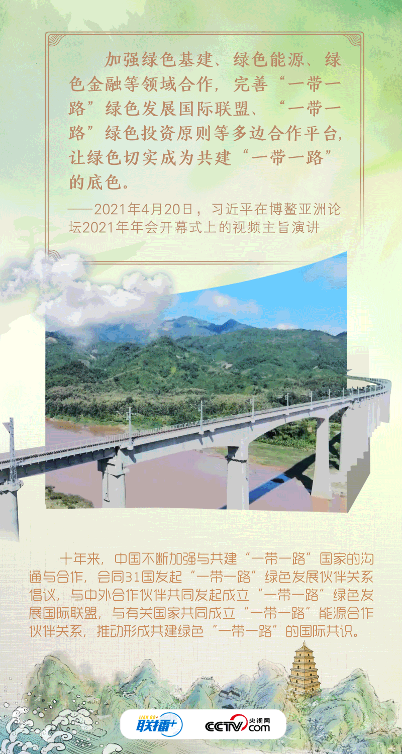 大道之行｜绿色是共建“一带一路”的底色