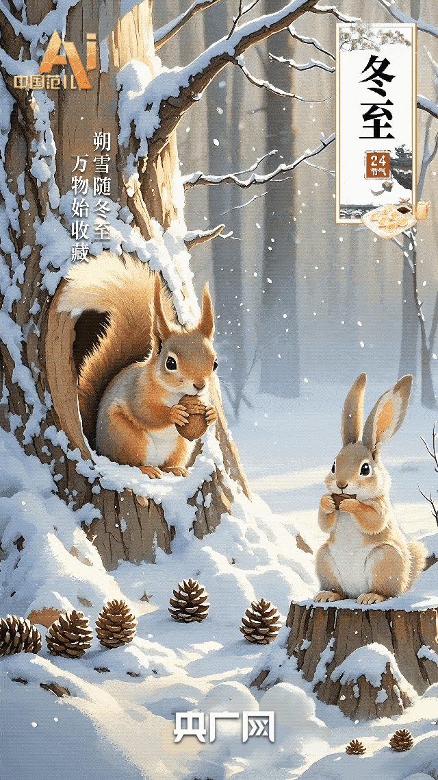 节气里的中国智慧｜冬至大如年，雪落暖团圆