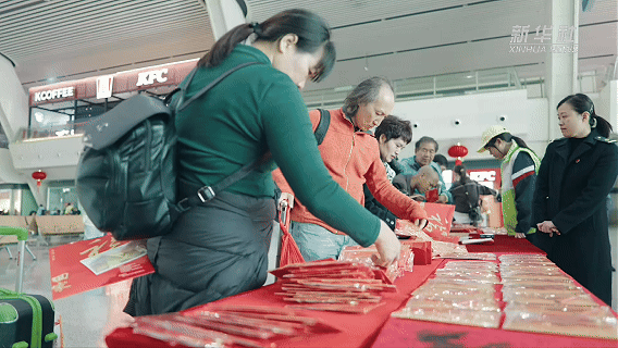 两岸同胞：相逢春运路 “姓”福带回家