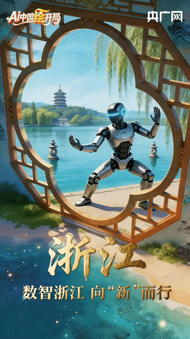 AI中国绘开局︱一起Color Walk!解锁各地“十五五”开局新气象