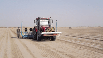 新疆“超级棉田”春播忙 科技种棉焕发新动能