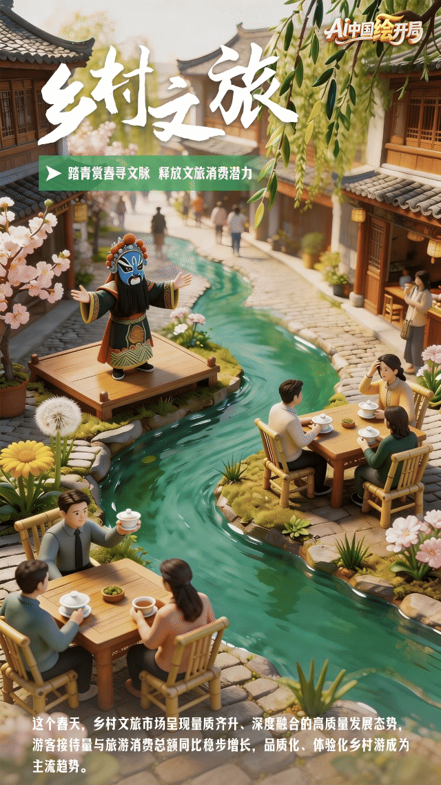 AI中国绘开局丨春启“十五五”!“一笔”绘出消费新图景