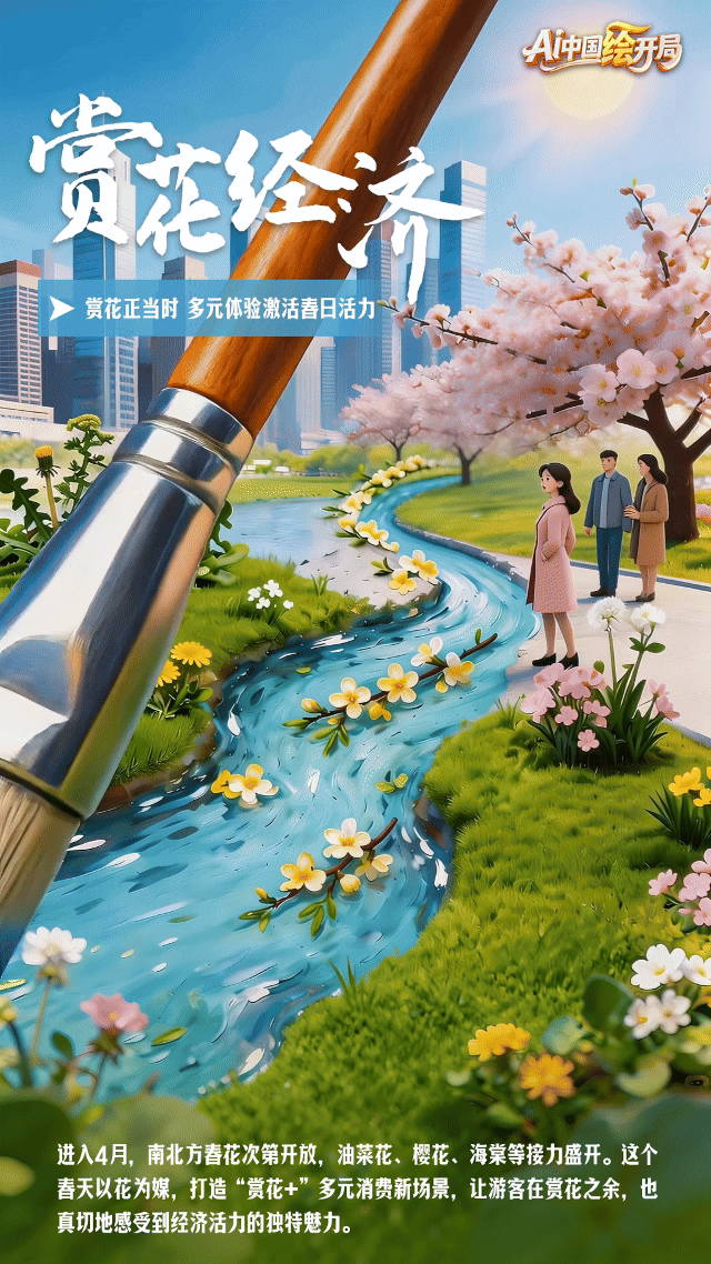 AI中国绘开局丨春启“十五五”!“一笔”绘出消费新图景