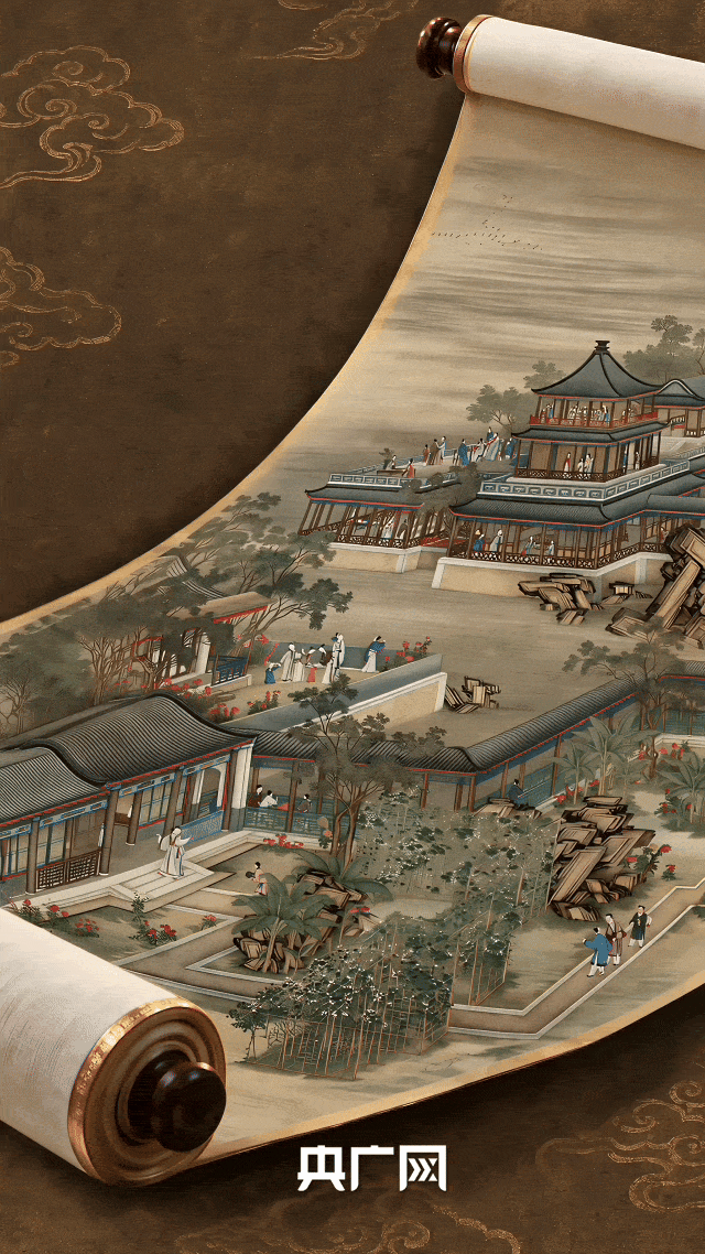 AI中国·中秋节|一起打开“顶流”古画!看万里山河共团圆