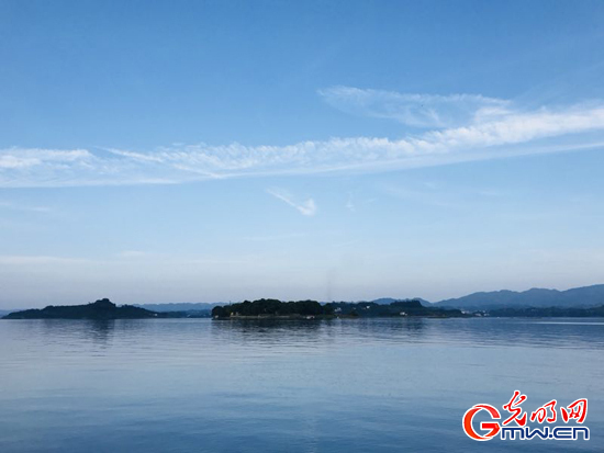 【美丽中国长江行】长寿湖的一江碧水与两岸青山