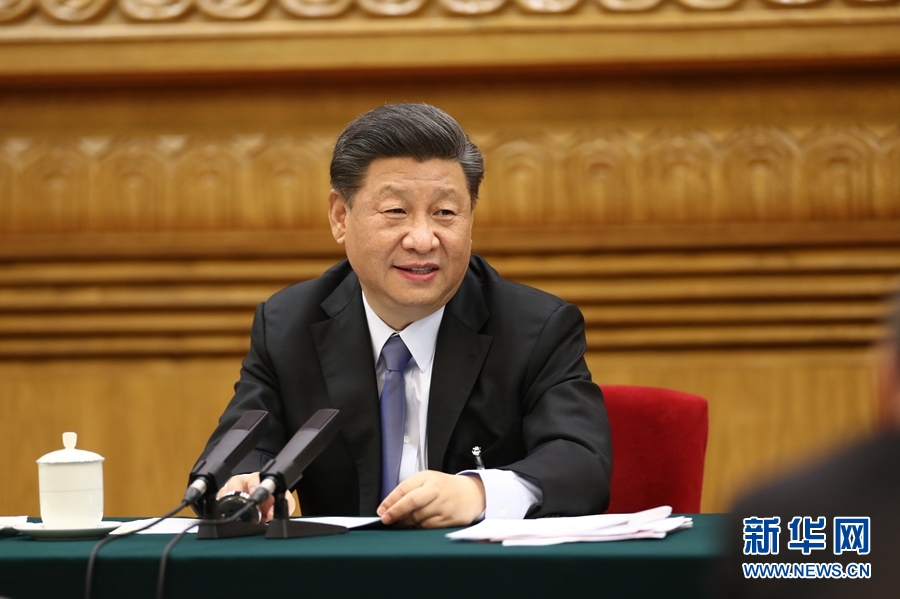 习近平参加内蒙古代表团审议
