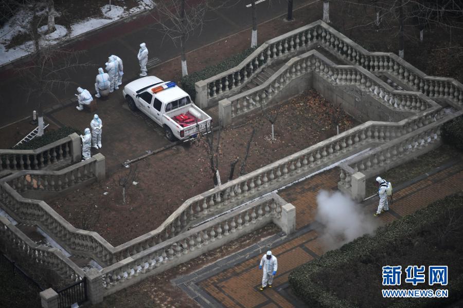 北京市加强高风险地区消杀防疫工作直击