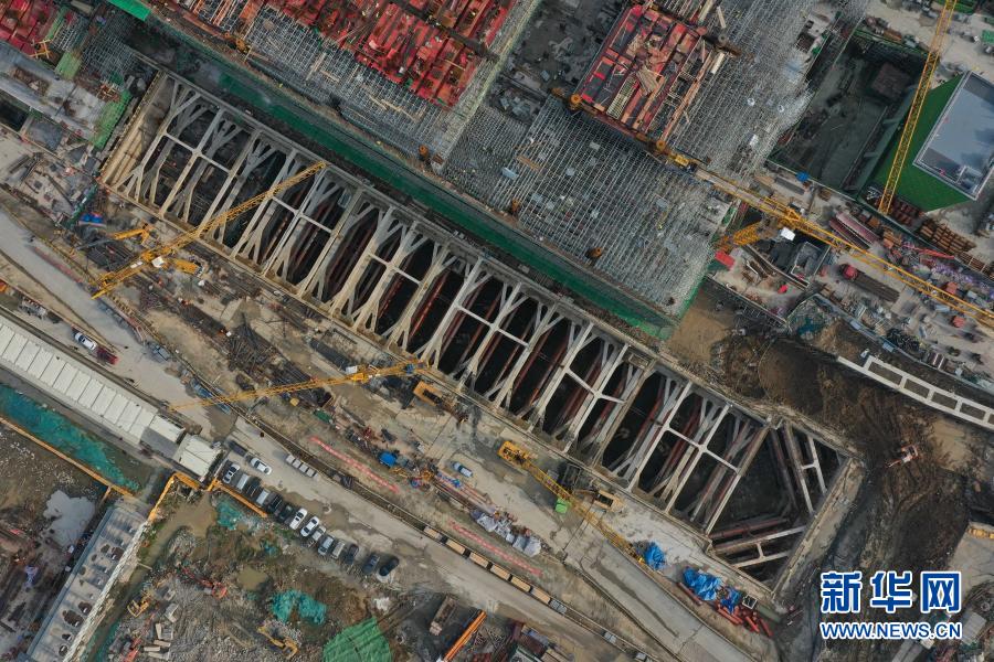 杭州西站枢纽工程建设有序推进