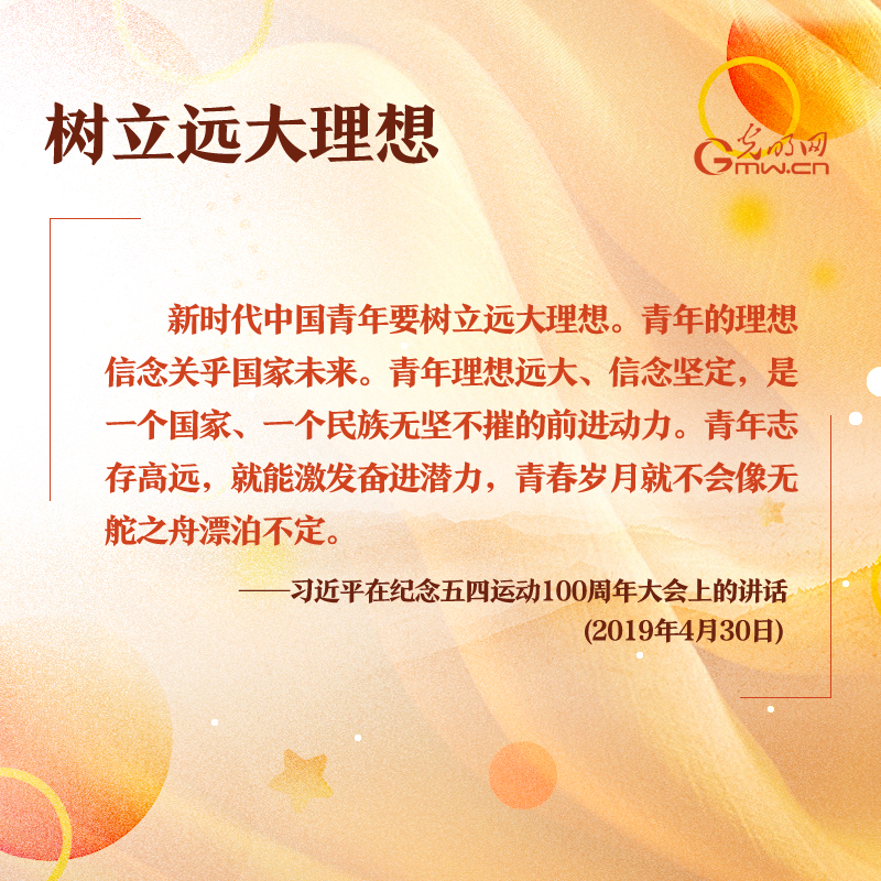 树立理想、艰苦奋斗……习近平这样@青年人