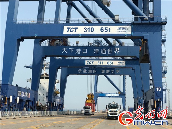 智慧赋能，天津港自动化码头建设跑出加速度