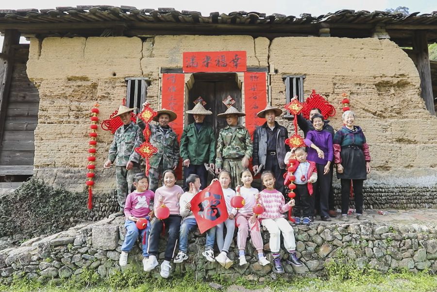 福建千年古村的传统仪式：“福谷”入仓 为新年祈福