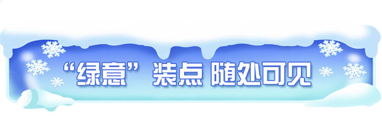 冬奥大场面｜ 这场冰雪之约“绿意盎然”