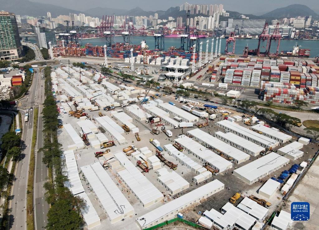 探访中央援建香港青衣方舱医院