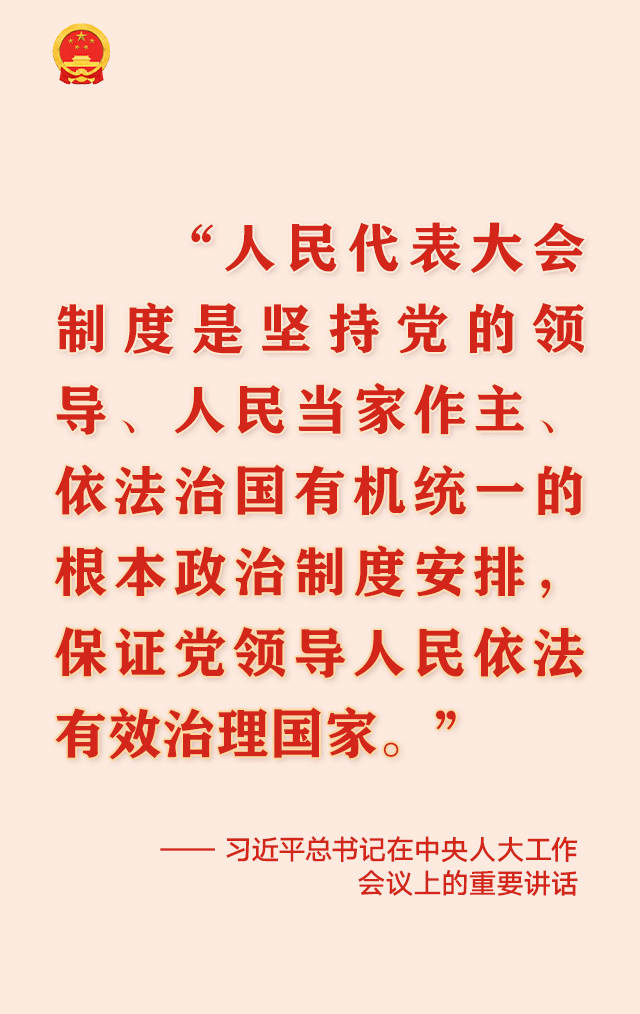 速读！全国人大常委会工作报告来了！