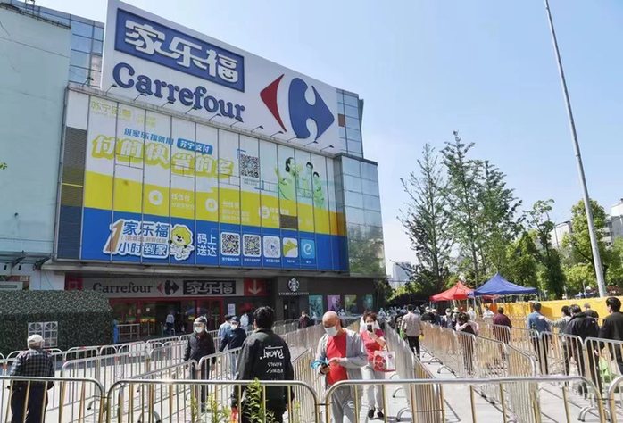 新华全媒+｜上海：商贸活动逐步恢复 “烟火气”渐渐回归