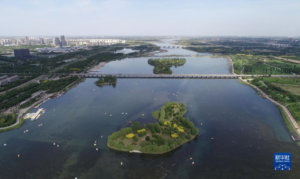 河北石家庄：滹沱河生态治理见成效