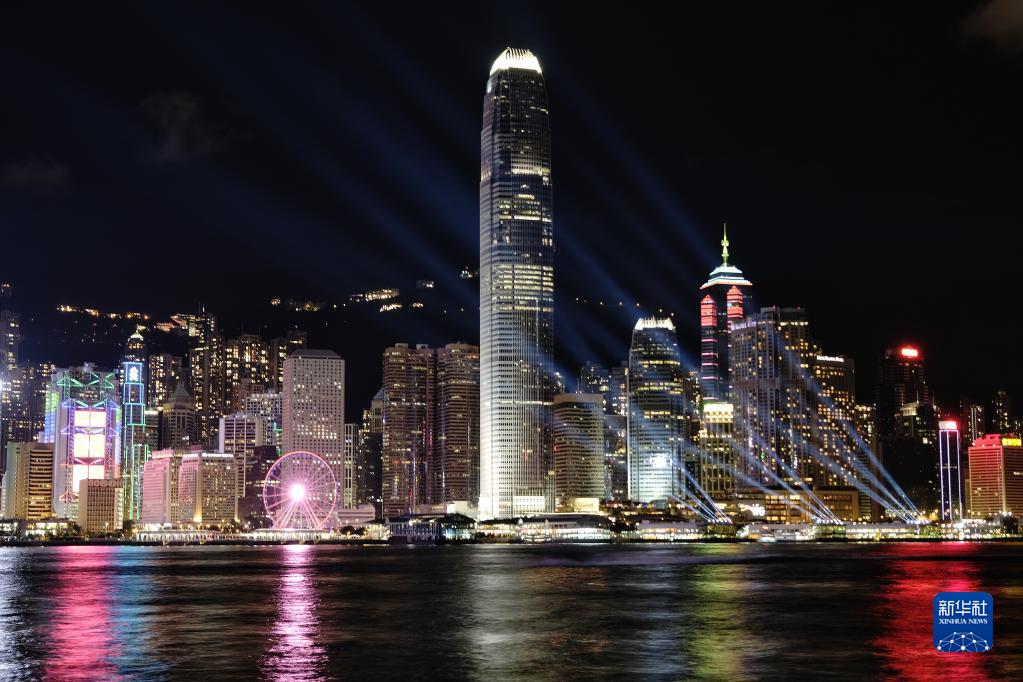 香港回归祖国25周年丨香港灯光秀