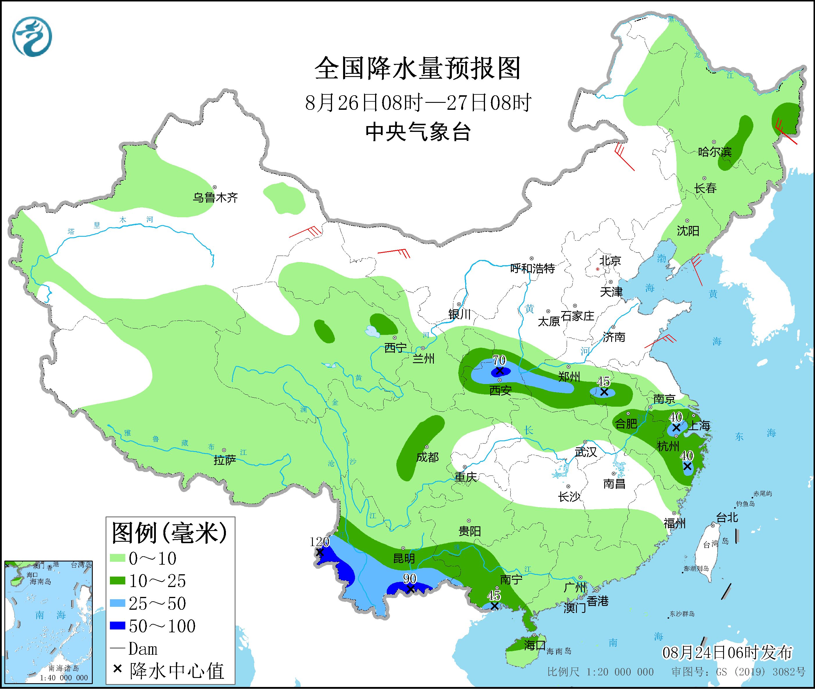 There is still more precipitation in eastern Northwest China, northern China and other places, and the 