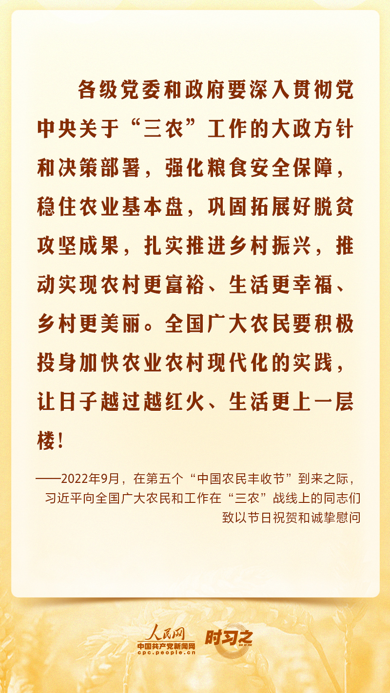 最是丰收重千钧 习近平心系“始终绷紧粮食安全这根弦”