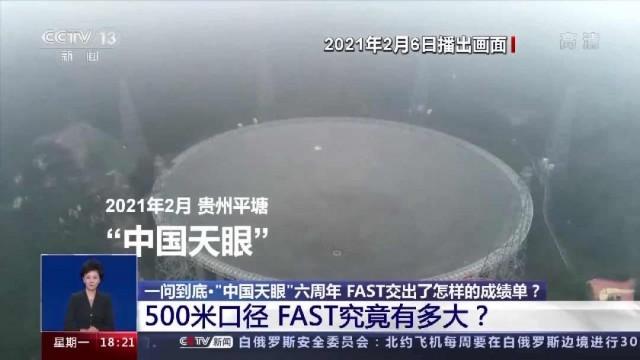 “中国天眼”启用六周年，交出怎样的成绩单？