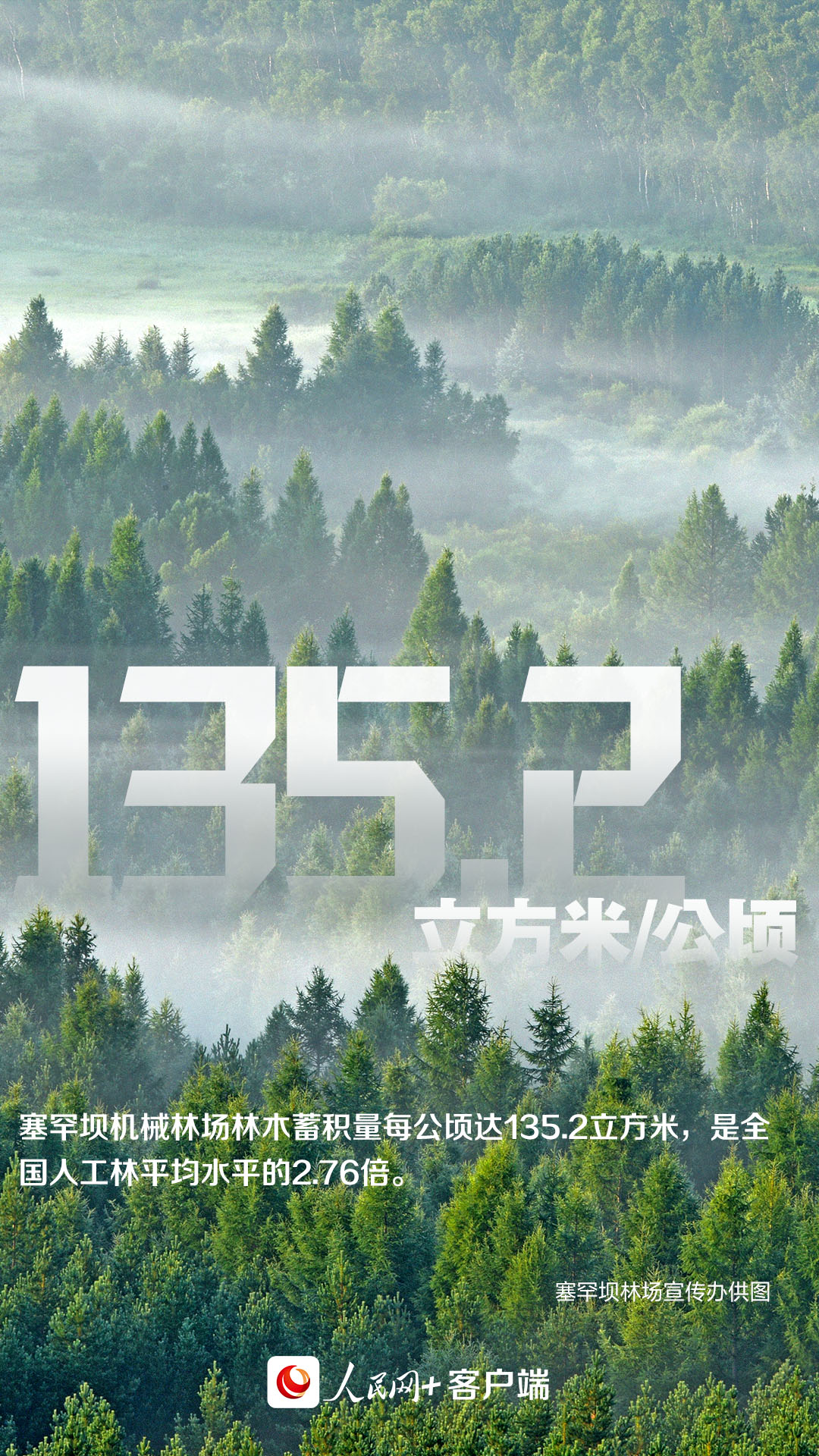 这背景特真！数读塞罕坝机械林场“绿色奇迹”