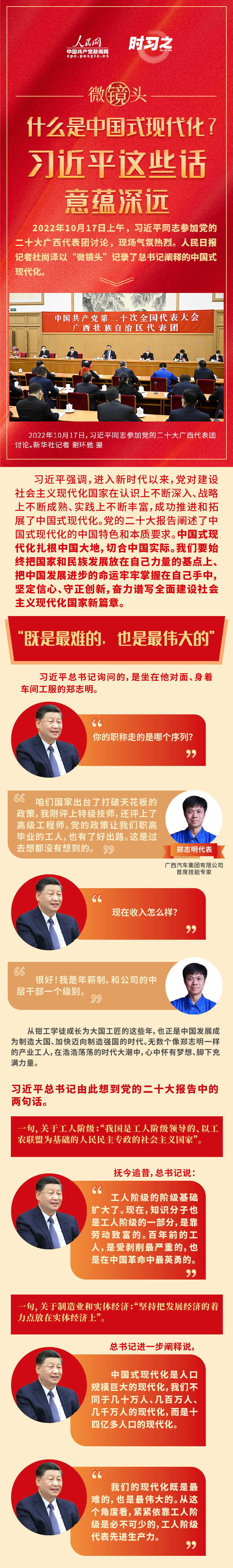 微镜头：什么是中国式现代化？习近平这些话意蕴深远