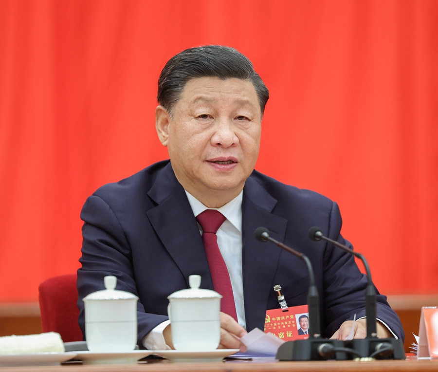 中国共产党第二十届中央委员会第一次全体会议在京举行