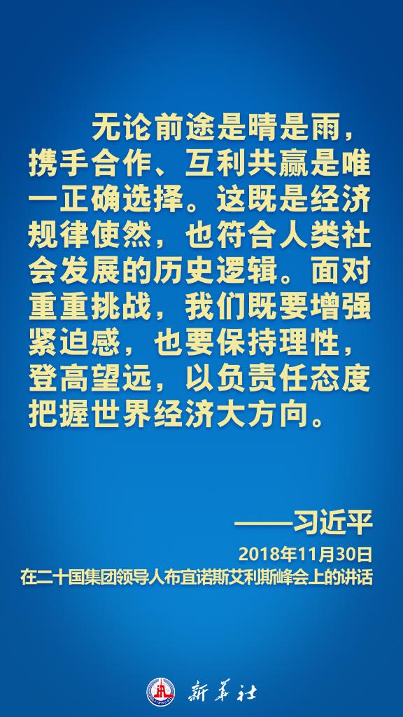 海报丨习近平在历次G20峰会上这样阐明中国主张