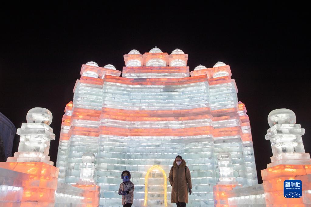 第24届哈尔滨冰雪大世界试开园
