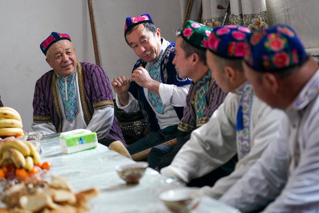 新春走基层丨新疆非遗传承人苏来曼的“冬忙季”