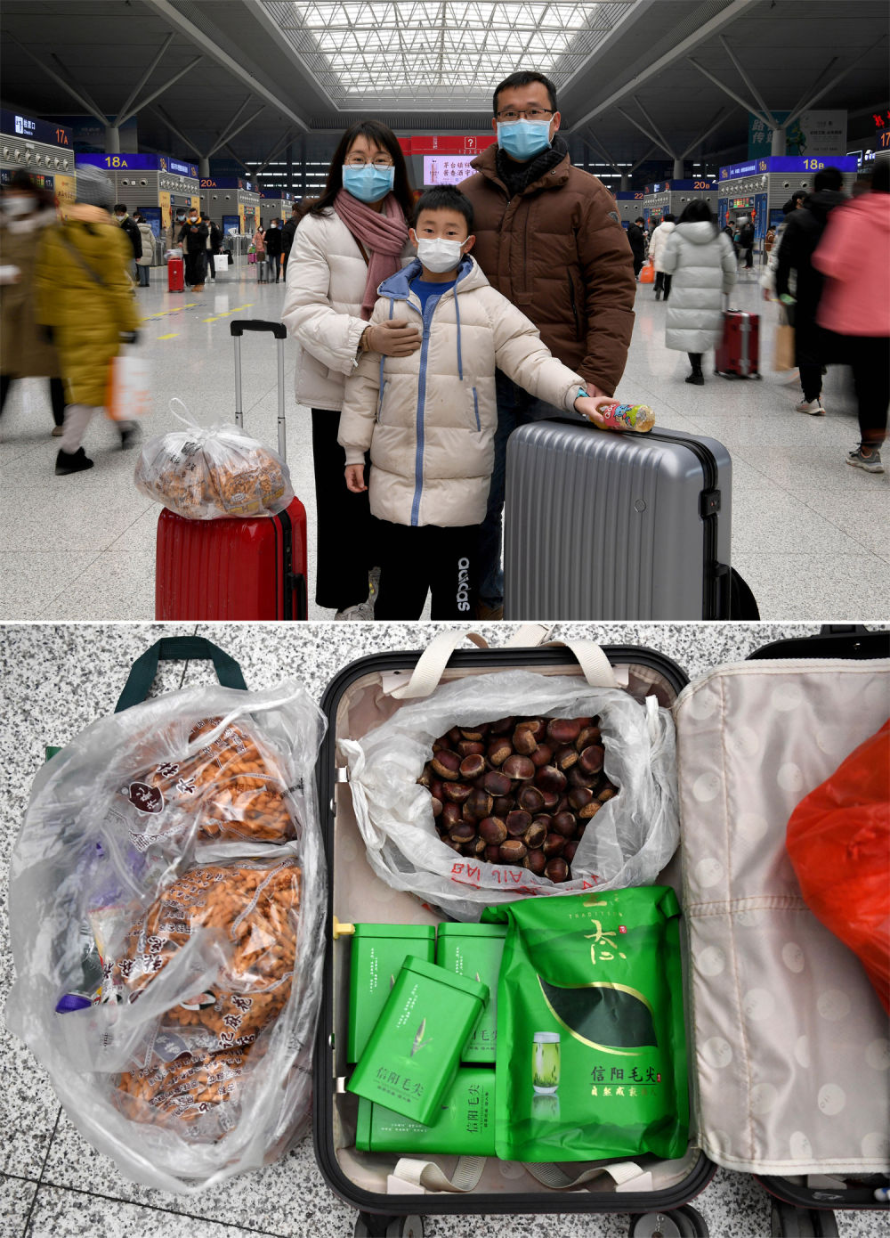 镜头里的中国年——离家的行囊