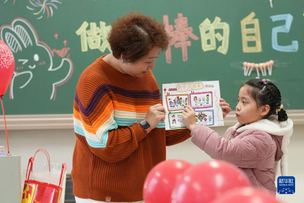 北京中小学生迎来新学期