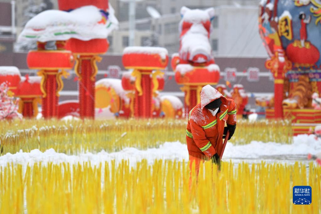 甘肃再次迎来大范围降雪天气