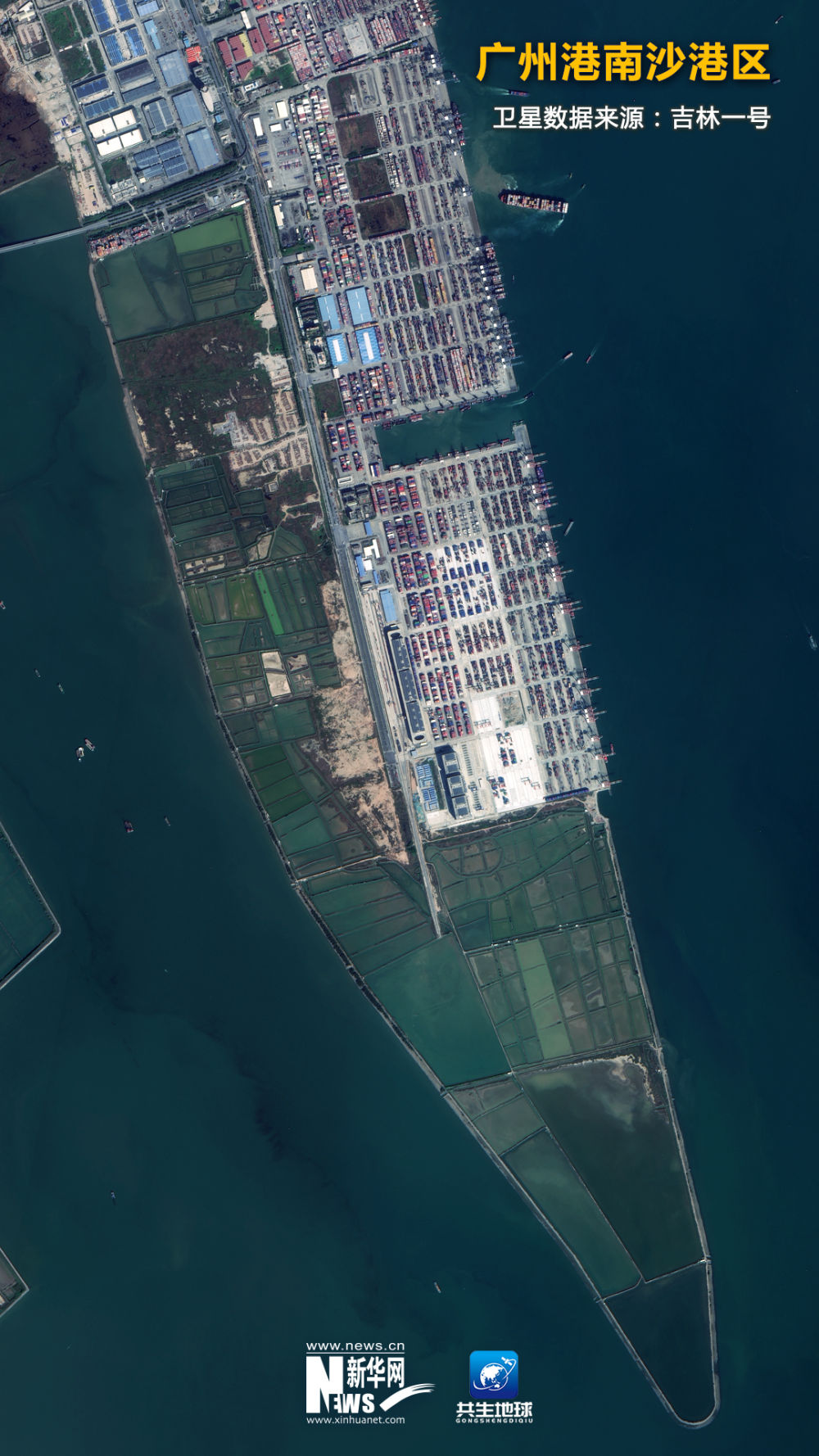 加速度2023丨卫星“瞰”奋进中国里的忙碌港口