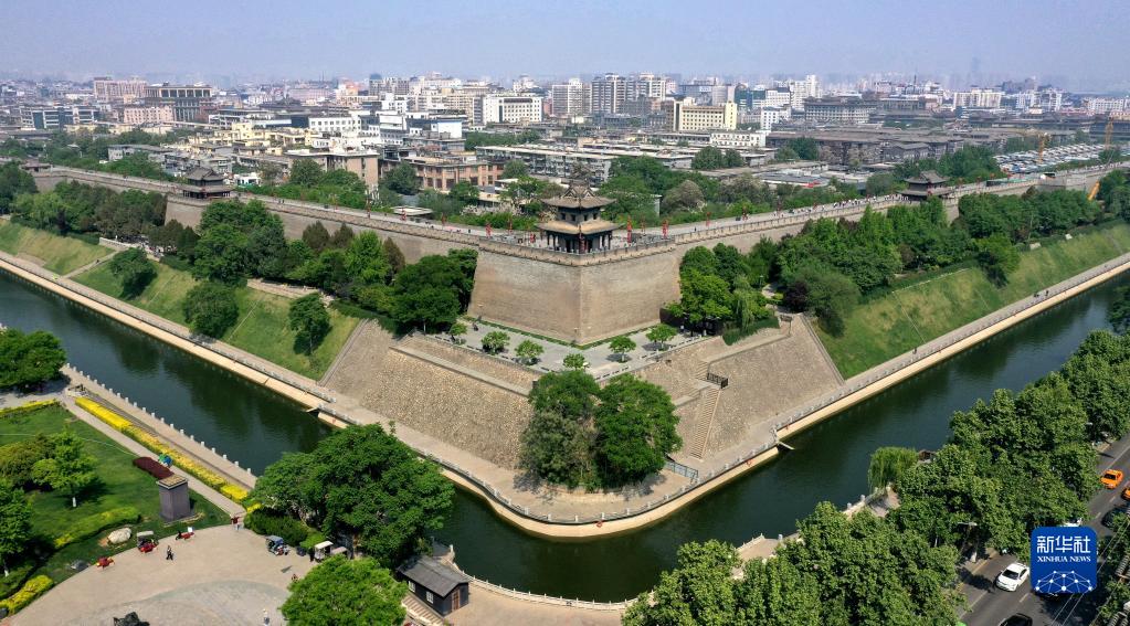 天空之眼瞰古都西安