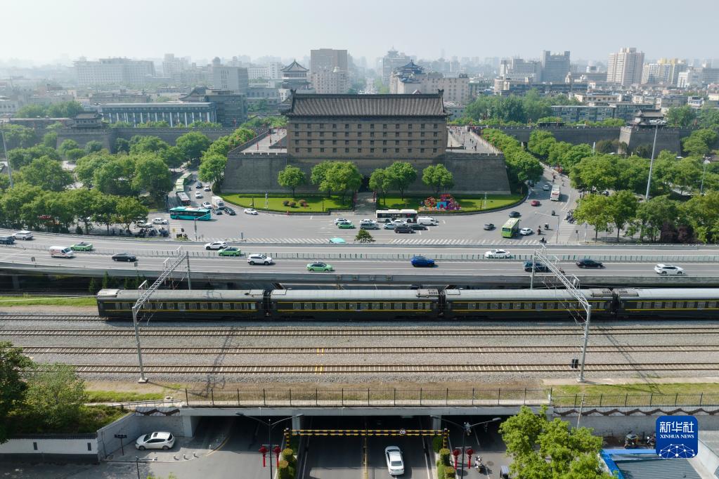 天空之眼瞰古都西安