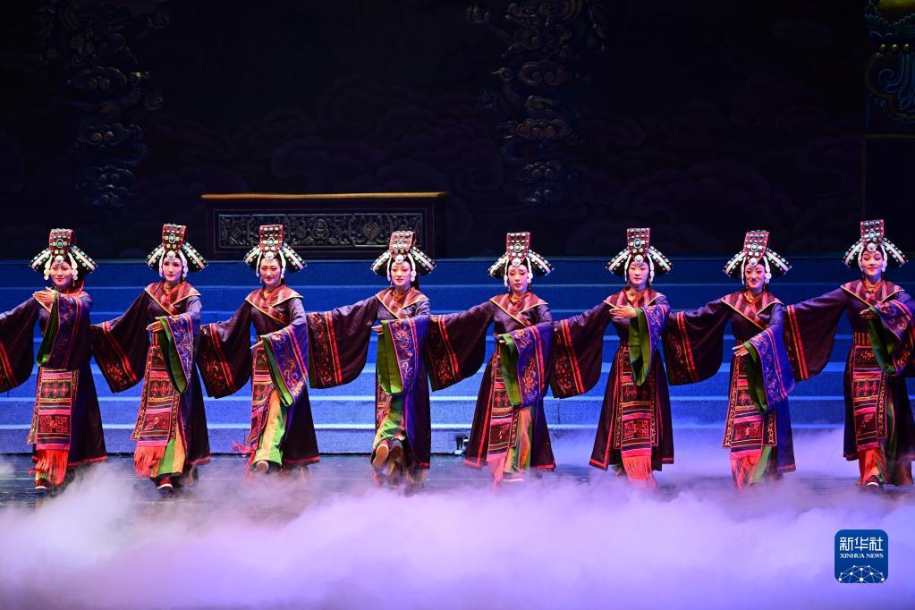 大型藏戏《金城公主》在青海西宁首演