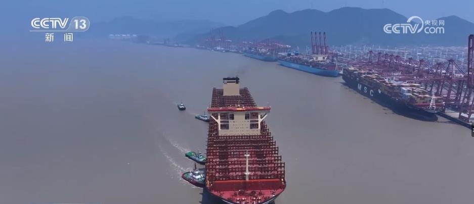 我国自主设计建造超大集装箱船多项指标均居世界最高水平