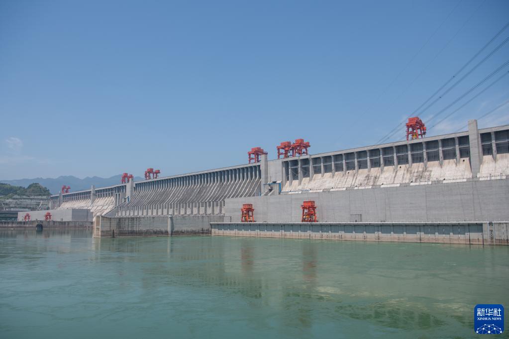 三峡水库水位消落迎接长江主汛期