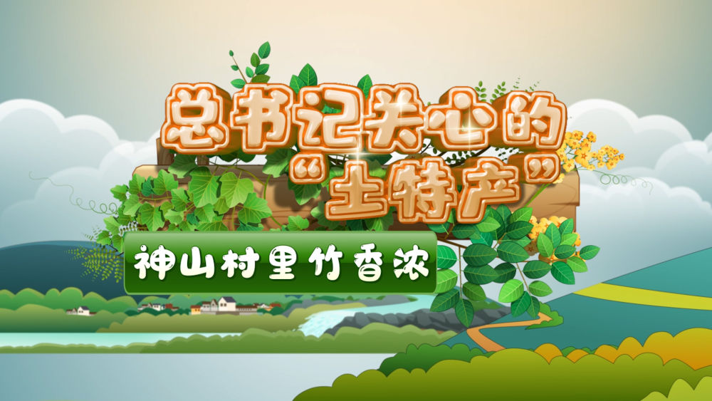 总书记关心的“土特产”丨神山村里竹香浓