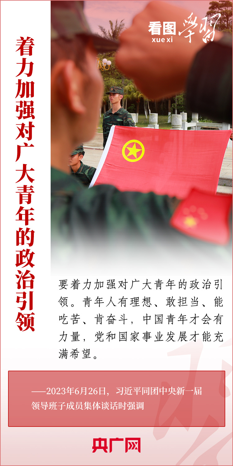 看图学习丨党和国家事业的希望寄托在青年身上