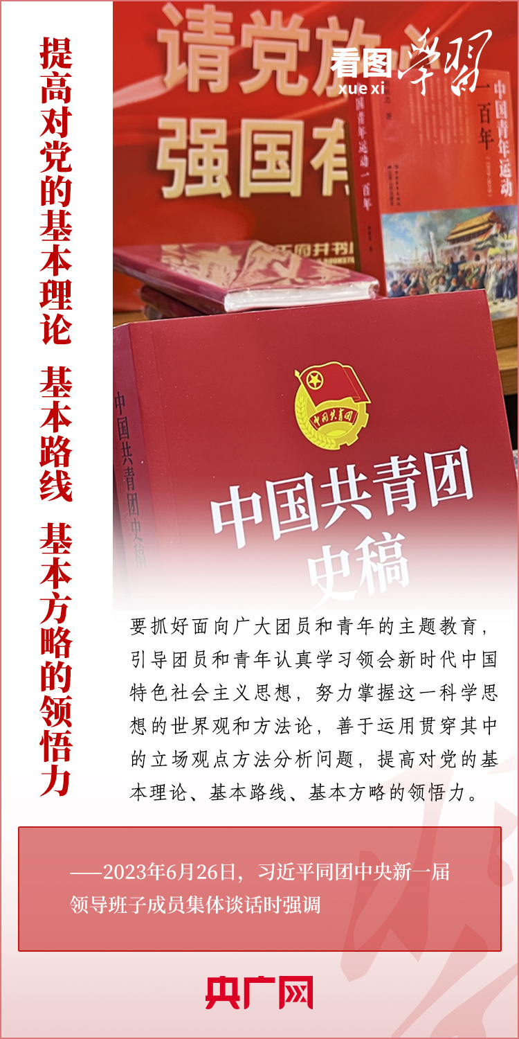 看图学习丨党和国家事业的希望寄托在青年身上