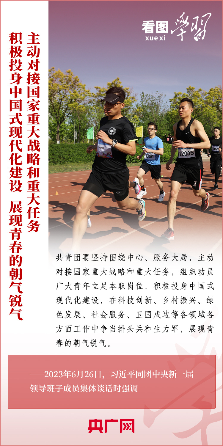 看图学习丨党和国家事业的希望寄托在青年身上