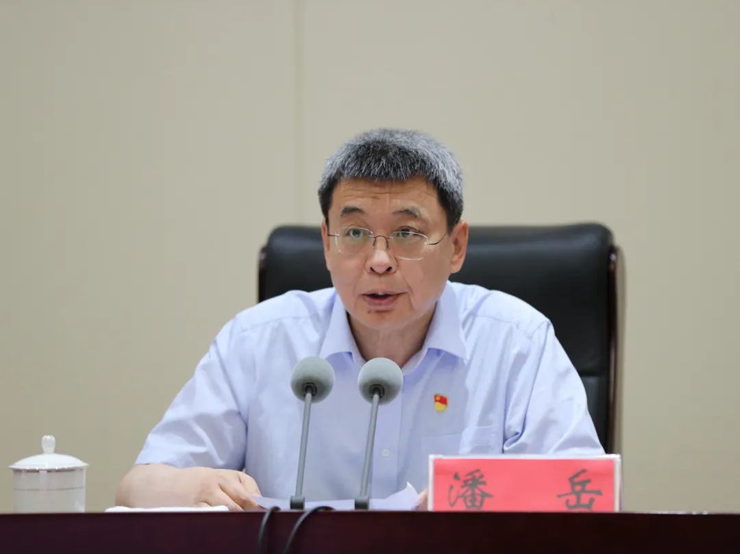 潘岳讲党课时强调 坚决走好践行“两个维护”第一方阵 为强国建设民族复兴贡献民族工作力量