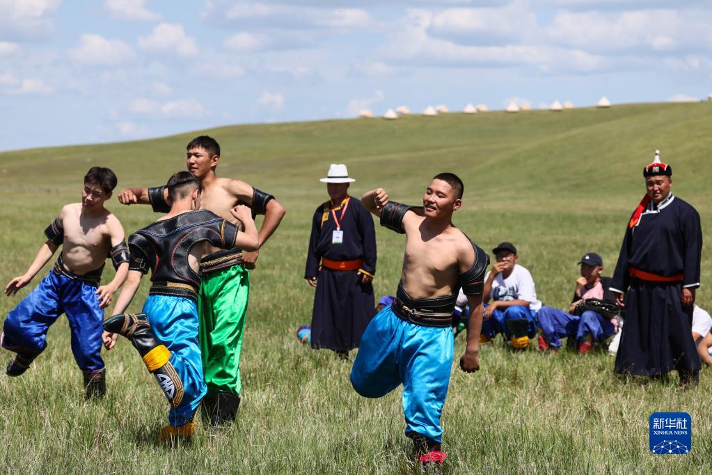 第二届内蒙古呼伦贝尔大草原文化亚星体育旅游节开幕(图8)