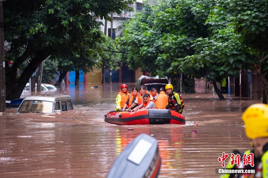 直击重庆万州抗洪抢险一线